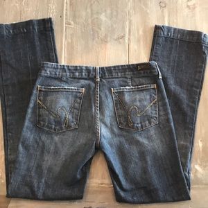 COH Faye #003 stretch jeans, low waist full leg